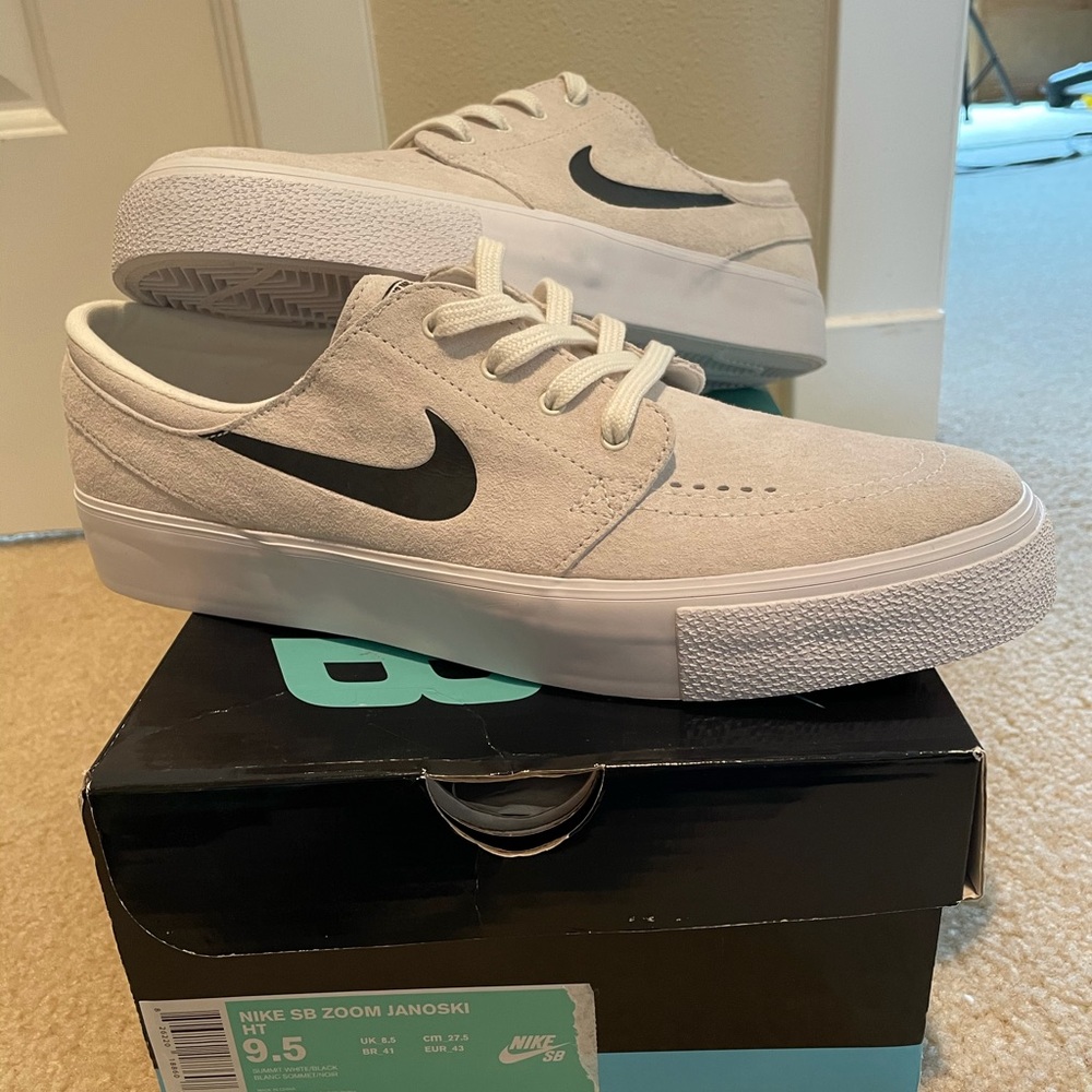 Nike SB Stefan Janoski HighTape White Size 9.5 New